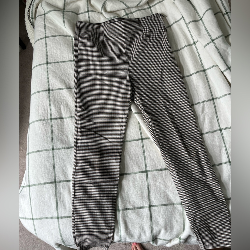 Zara plaid business pants